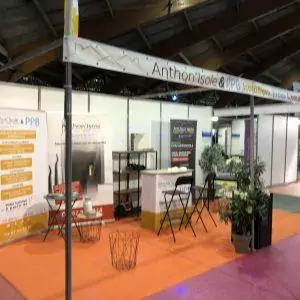 maquette de stand foire habitat