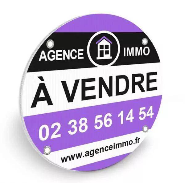 panneau agence immobiliere spécial extérieur