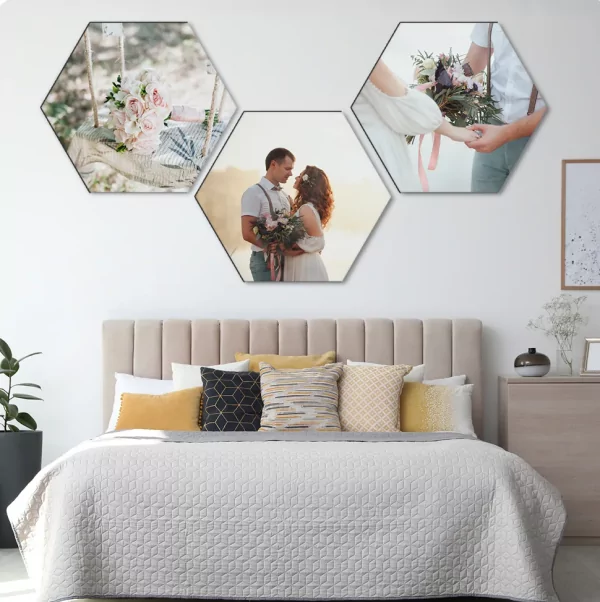Panneaux acoustiques hexagonaux personnalisable