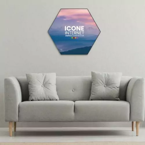 Panneaux acoustiques hexagonaux