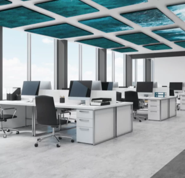 Panneaux acoustiques pour plafond