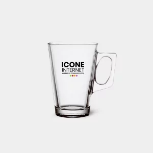 Tasses en verre 25 cl Aigle