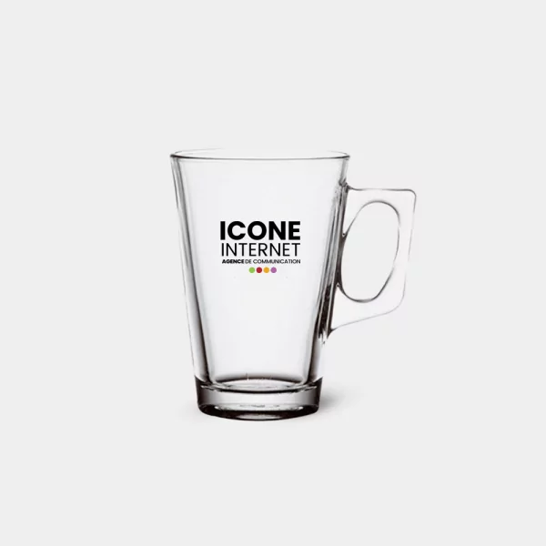 Tasses en verre 25 cl Aigle