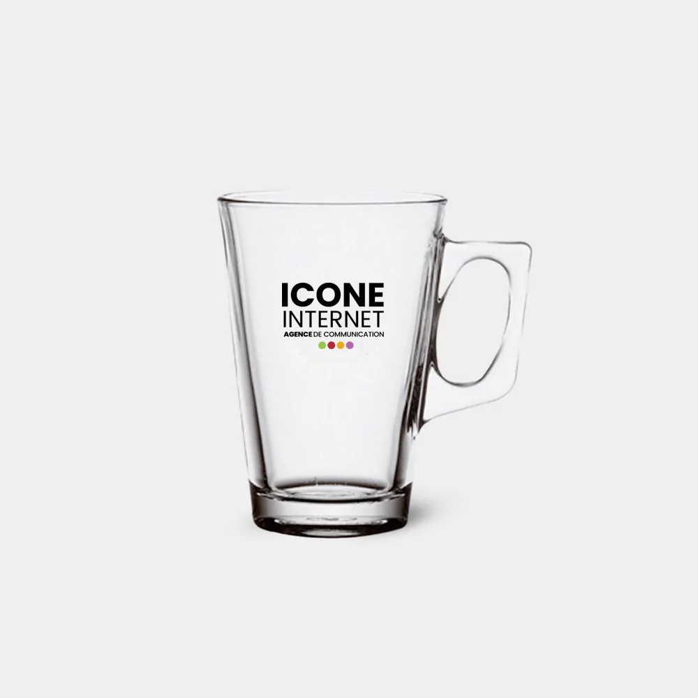 Tasses en verre 25 cl Aigle