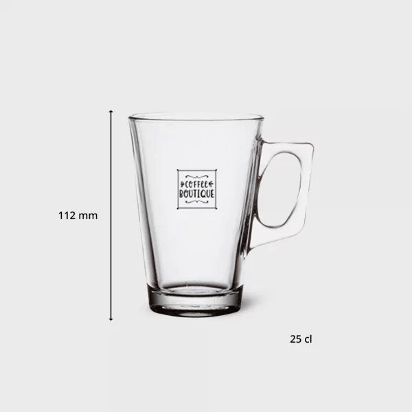 Tasses en verre 25 cl Weinfelden