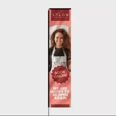drapeau rectangle personnalise publicitaire