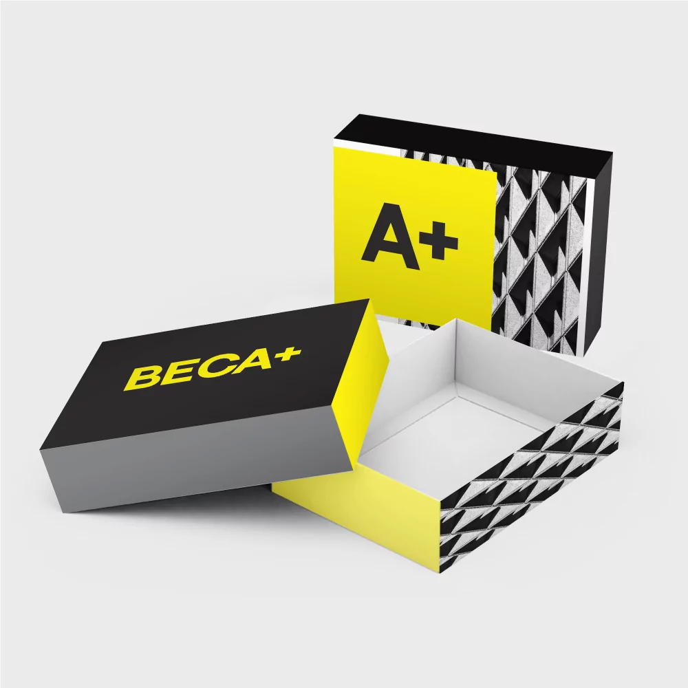 boite de packaging luxe design
