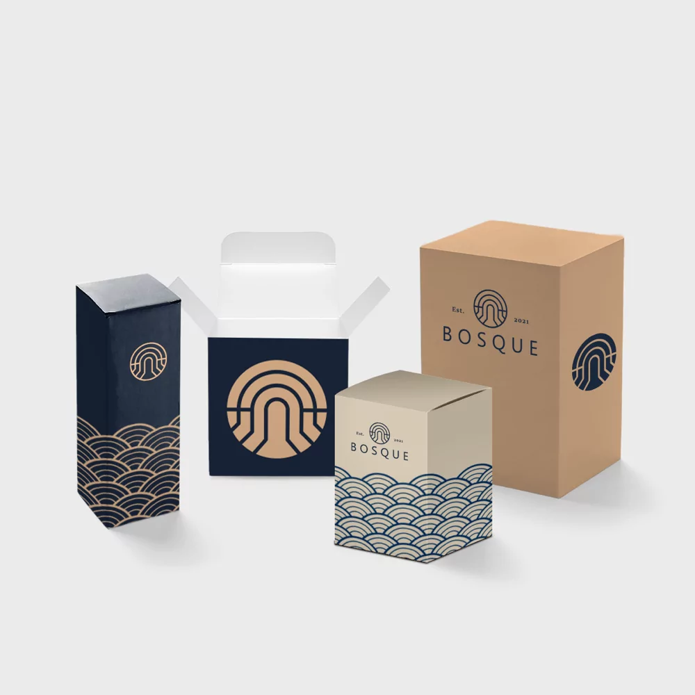 boite de packaging luxe design
