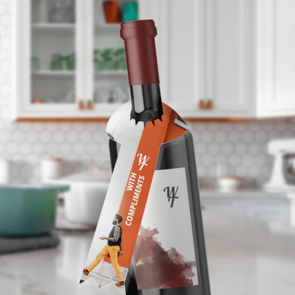 étiquettes bouteille de vin