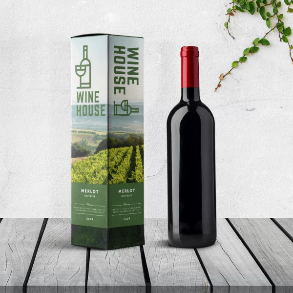 étiquettes bouteille de vin