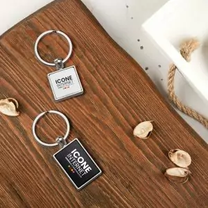 Porte-clés luxe personnalisé et publicitaire