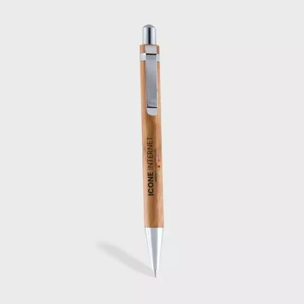 Stylo à bille en Bambou personnalisé et publicitaire
