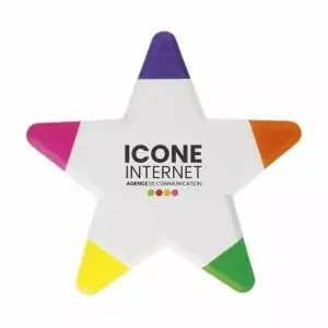 Surligneurs multicolores personnalisé et publicitaire