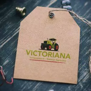 creation de logo agriculteur et terrassement