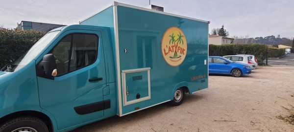 camion food truck marquage flocage