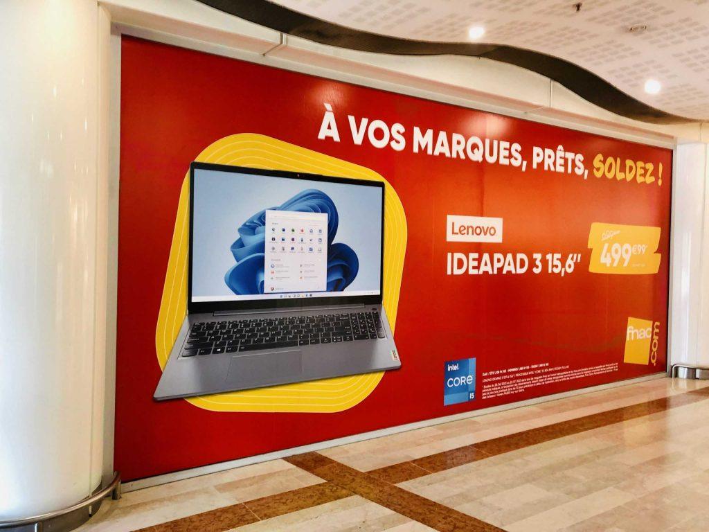 Enseigne lumineuse lettres découpées et personnalisées