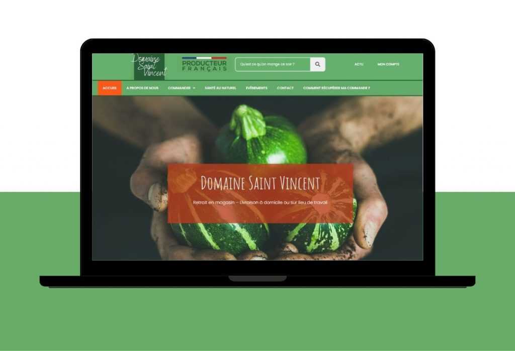 creation site internet fruits et legumes