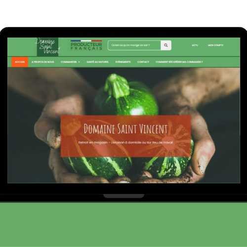 creation site internet fruits et legumes