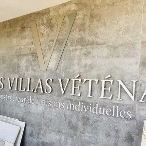 enseigne lettres découpées lumineuses et professionnelles
