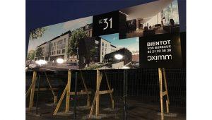 panneau promotion immobilières