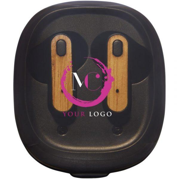 Ecouteurs en bambou personnalisés – Image 10