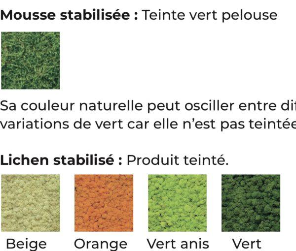 Enseigne végétale personnalisée