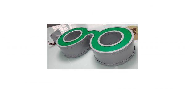 Enseigne drapeau pour opticien / magasin d'optique – Image 4