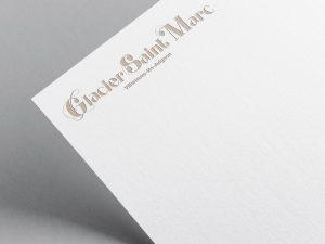 Création Logo Glacier Saint-Marc
