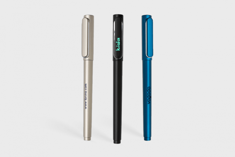 Stylo avec capuchon et encre ultra glissante | Web, enseignes, imprimerie
