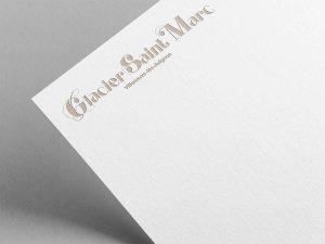 Création Logo Glacier Saint-Marc