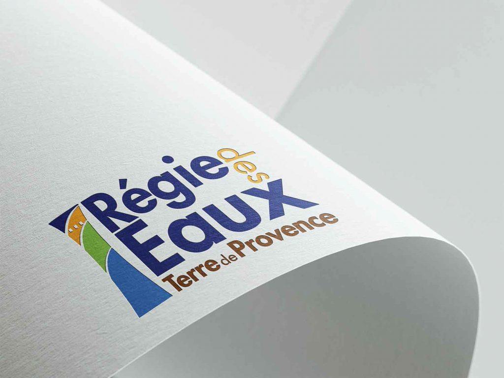 Création logo Régie des eaux