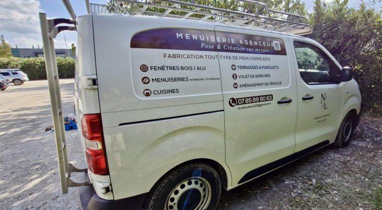 Flocage camion, voiture fourgon Salon De Provence