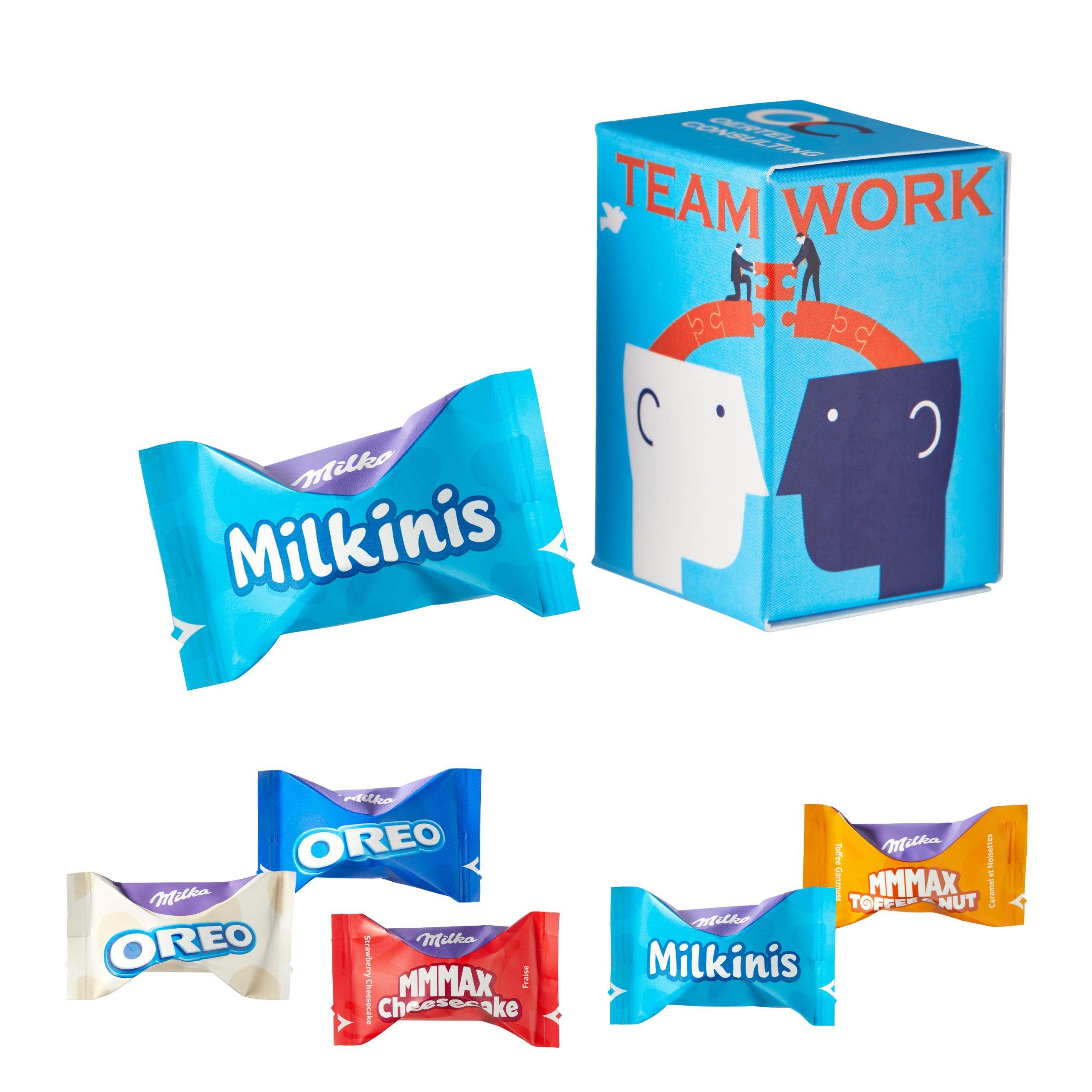 Mini-tour publicitaire avec de Milka Favourites
