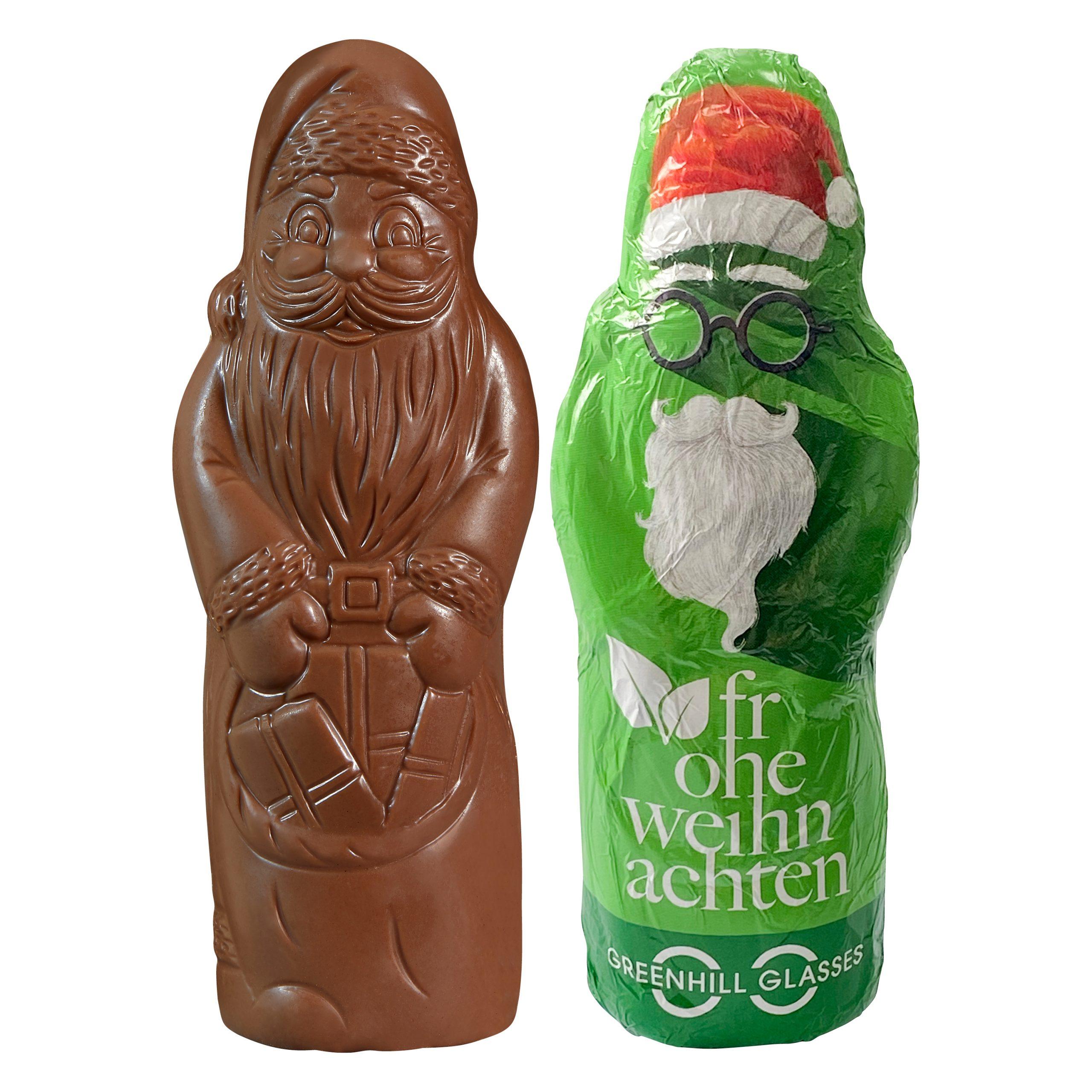 Père Noël MAXI en chocolat VEGAN