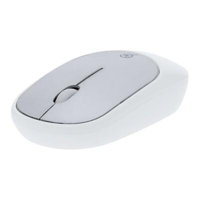 Souris d'ordinateur optique sans fil, connecteur USB inclus, comprend une icône en aluminium recyclé sur le produit, produit fabriqué à partir de RABS et d'aluminium recyclé, conforme au certificat GRS (Global Recycled Standard)