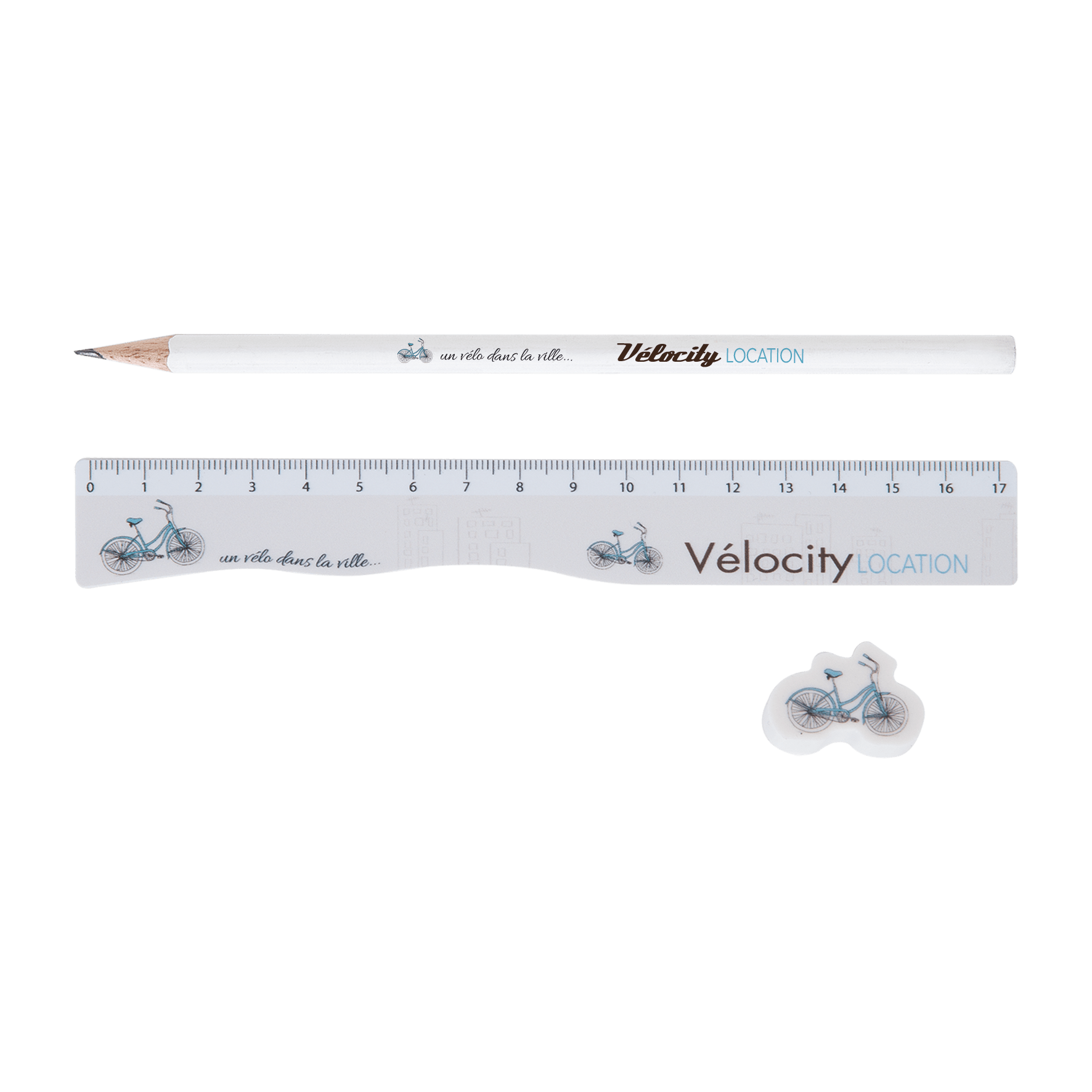 SET BUREAU REGLE/GOMME/CRAYON