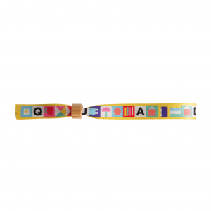 BRACELET RUBAN RPET SUR CDE