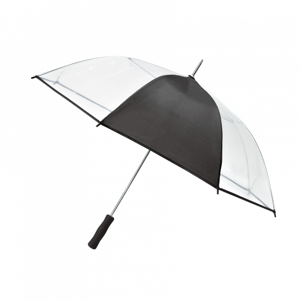 PARAPLUIE TRANSP. 23" AUTO.