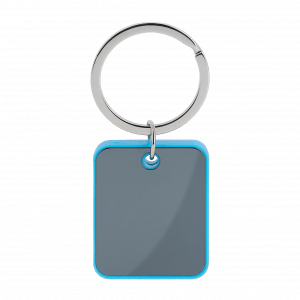 PORTE-CLES JETON ANTHRACITE