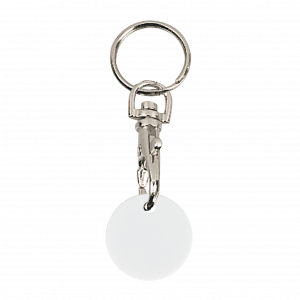 PORTE-CLES JETON PLASTIQUE