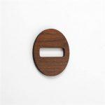 Pictogramme privé découpé en bois