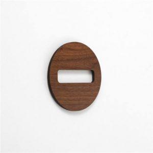 Pictogramme privé découpé en bois