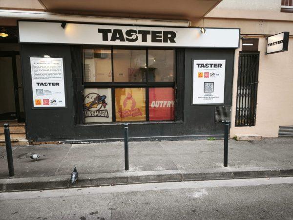 Panneau pour Fast food Enseigne lettres découpées