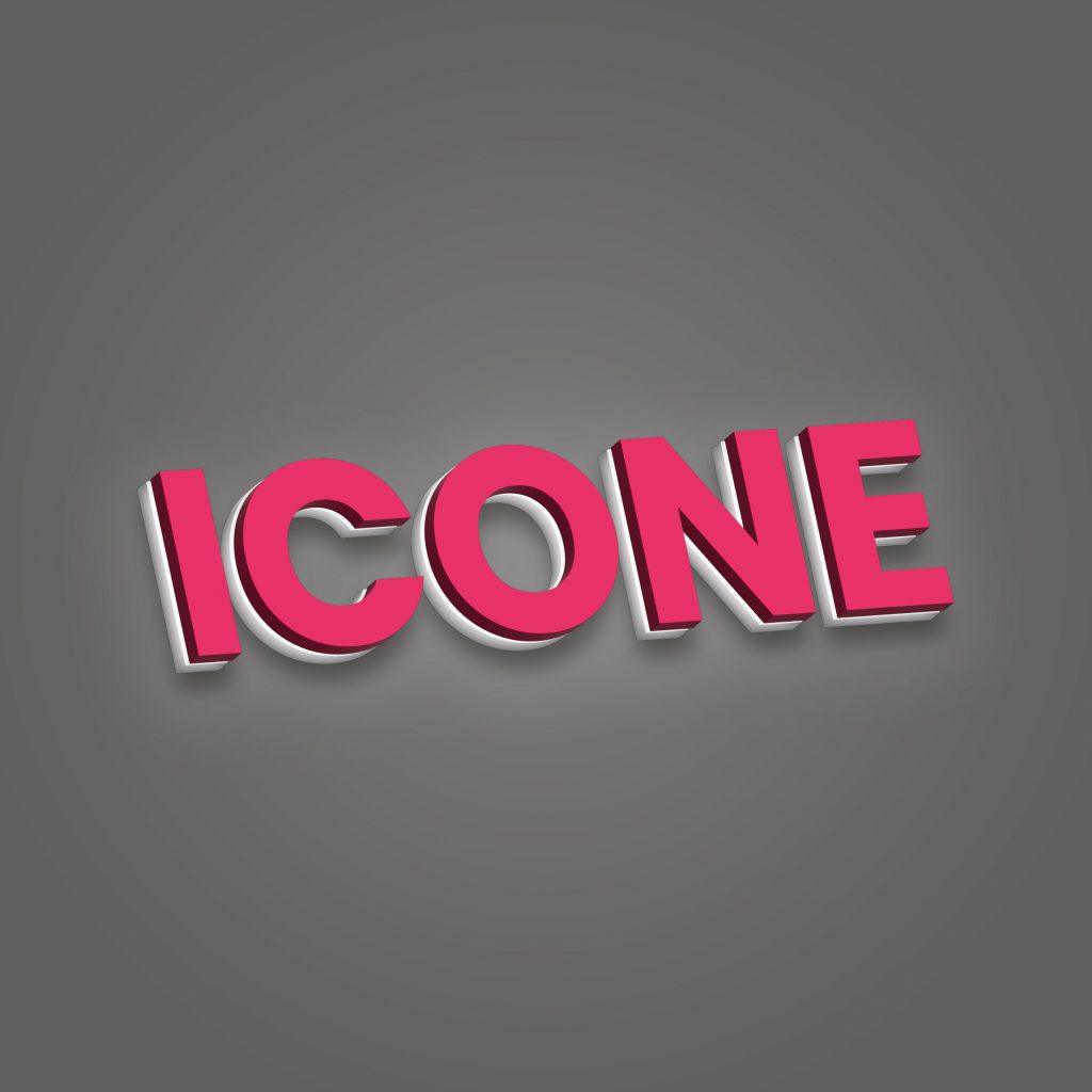 Enseigne lettre boitier éclairage mi-champ