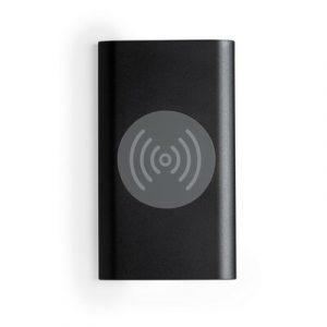 Power Bank sans fil 4000 mAh, chargeur sans fil 5W, fonctionne avec les téléphones mobiles dotés d'une fonction de charge inductive, 4 diodes indiquant le niveau de puissance, sortie USB 5V/2A, entrée micro USB 5V/2A, câble micro USB inclus