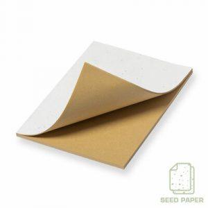 Carnet A5 (60 feuilles vierges), couverture souple avec graines de pétunia, après utilisation, il peut être placé dans le sol pour planter des graines de pétunia