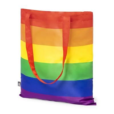 Sac shopping à anses longues, en polyester RPET