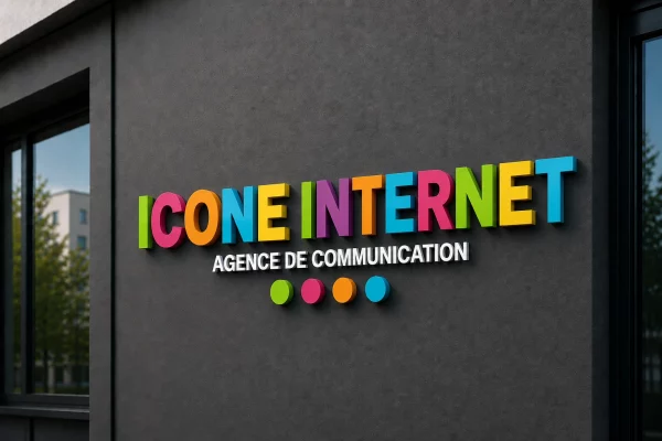 enseigne lettres PVC avec laquage
