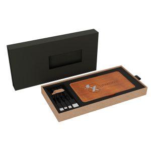Powerbank 100% wood wireless