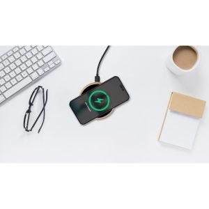 Chargeur 15W éco FSC 100% bambou